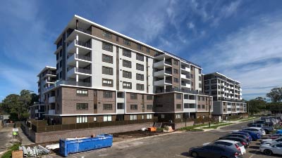 Aland Constructions time-lapse of building apartments at St Marys