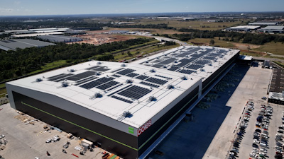Coles Commercial Rooftop Solar installation