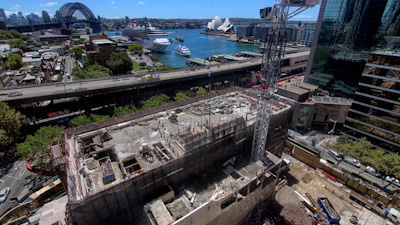 Goldfields House demolition in Sydney CBD