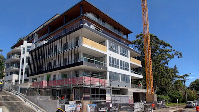 Gosford medium density apartments build