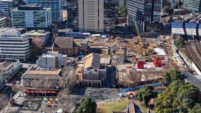 Parramatta Square Redevelopment Project Stills