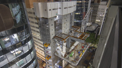88 Walker Street skyscraper build in North Sydney CBD
