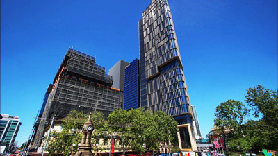 Parramatta CBD high-rise construction and redevelopment in Sydney