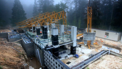 Pirramimma residence taking shape during construction