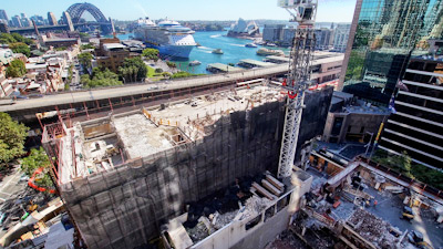 Goldfields House demolition in Sydney CBD