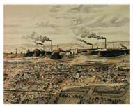 Storyboard reference for INT. PAINTING OF BROKEN HILL