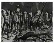 Storyboard reference for INT. PAINTINGS