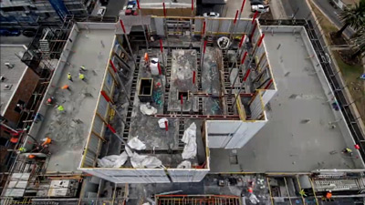 Liverpool residential high-rise construction project