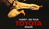 Automotive TV commercial production for Toyota