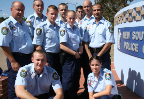 Graeme Beck working as DOP on the set of The Recruits in Sydney for Channel 10