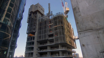 88 Walker Street construction view 17 update
