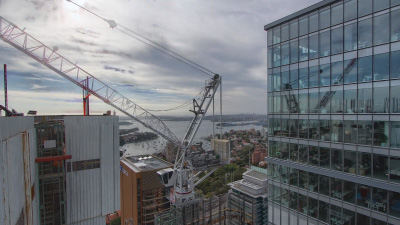 88 Walker Street construction view 18