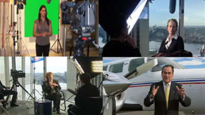 Montage of video production services by Graeme Beck